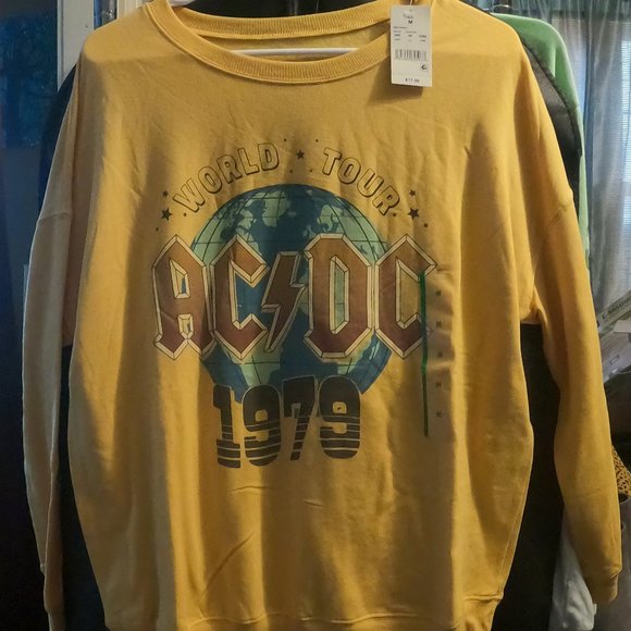 AC/DC | Tops | Acdc Sweatshirt | Poshmark